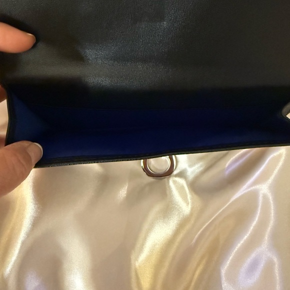 Bvlgari Leather Logo Clip Double Hook Wallet Black authentic preloved. - Picture 6 of 13